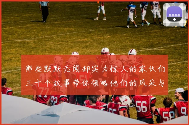 那些默默无闻却实力惊人的家伙们三十个故事带你领略他们的风采与传奇